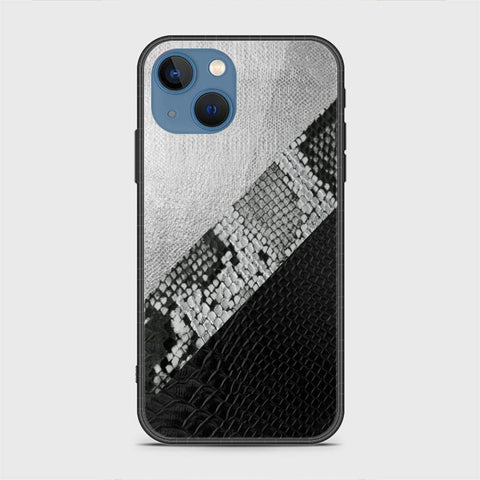 iPhone 13 Cover - Printed Skins Series - HQ Ultra Shine Premium Infinity Glass Soft Silicon Borders Case