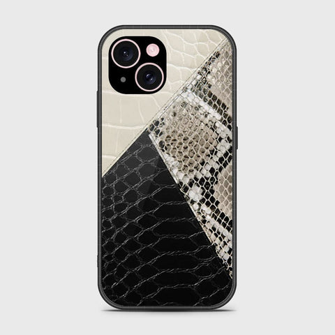 iPhone 15 Cover- Printed Skins Series - HQ Ultra Shine Premium Infinity Glass Soft Silicon Borders Case