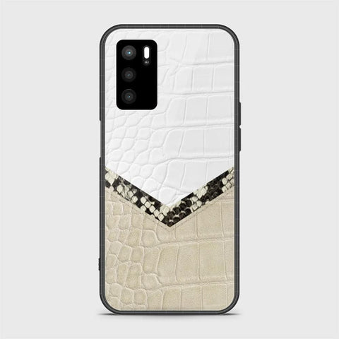 Oppo A16 Cover- Printed Skins Series - HQ Ultra Shine Premium Infinity Glass Soft Silicon Borders Case