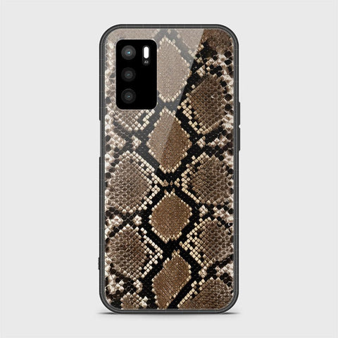 Oppo A16 Cover- Printed Skins Series - HQ Ultra Shine Premium Infinity Glass Soft Silicon Borders Case