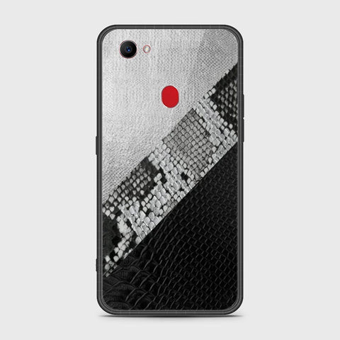 Oppo F7 Cover- Printed Skins Series - HQ Ultra Shine Premium Infinity Glass Soft Silicon Borders Case