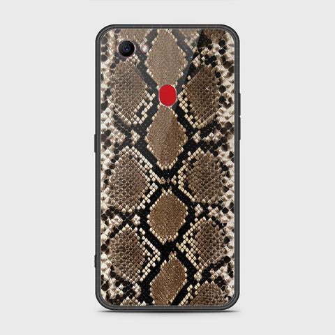 Oppo F7 Cover- Printed Skins Series - HQ Ultra Shine Premium Infinity Glass Soft Silicon Borders Case