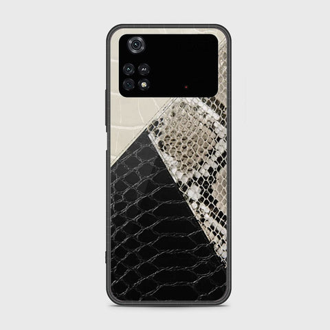 Xiaomi Poco M4 Pro Cover- Printed Skins Series - HQ Ultra Shine Premium Infinity Glass Soft Silicon Borders Case