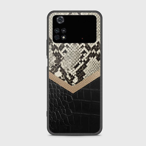 Xiaomi Poco M4 Pro Cover- Printed Skins Series - HQ Ultra Shine Premium Infinity Glass Soft Silicon Borders Case