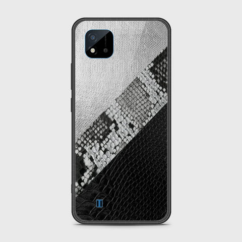 Realme Narzo 50i Cover- Printed Skins Series - HQ Ultra Shine Premium Infinity Glass Soft Silicon Borders Case