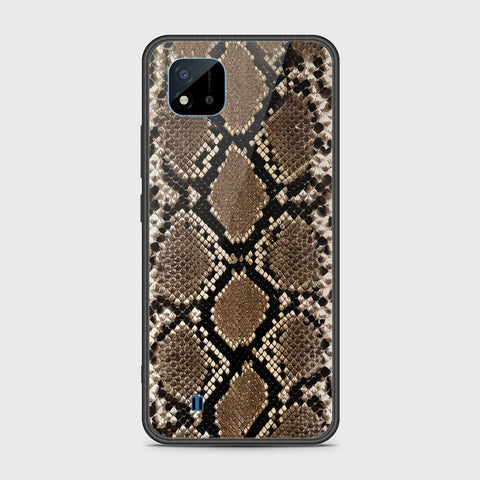 Realme C20A Cover- Printed Skins Series - HQ Ultra Shine Premium Infinity Glass Soft Silicon Borders Case