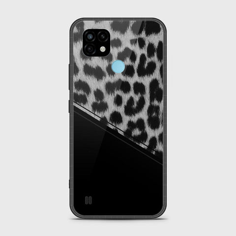 Realme C21 Cover- Printed Skins Series - HQ Ultra Shine Premium Infinity Glass Soft Silicon Borders Case