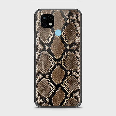 Realme C21 Cover- Printed Skins Series - HQ Ultra Shine Premium Infinity Glass Soft Silicon Borders Case