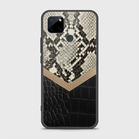 Realme C25Y Cover- Printed Skins Series - HQ Ultra Shine Premium Infinity Glass Soft Silicon Borders Case