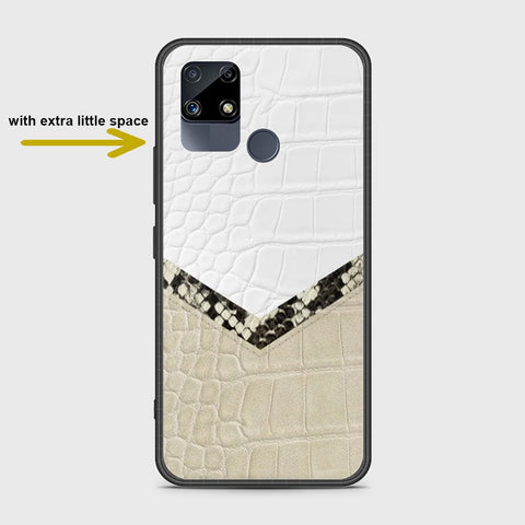 Realme C25s Cover- Printed Skins Series - HQ Ultra Shine Premium Infinity Glass Soft Silicon Borders Case