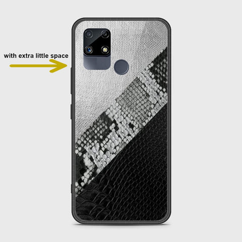 Realme C25s Cover- Printed Skins Series - HQ Ultra Shine Premium Infinity Glass Soft Silicon Borders Case