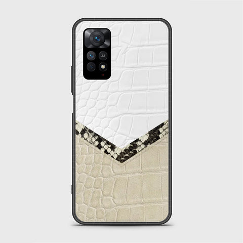 Xiaomi Redmi Note 11S Cover- Printed Skins Series - HQ Ultra Shine Premium Infinity Glass Soft Silicon Borders Case