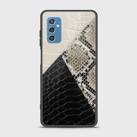 Samsung Galaxy M52 5G Cover- Printed Skins Series - HQ Ultra Shine Premium Infinity Glass Soft Silicon Borders Case