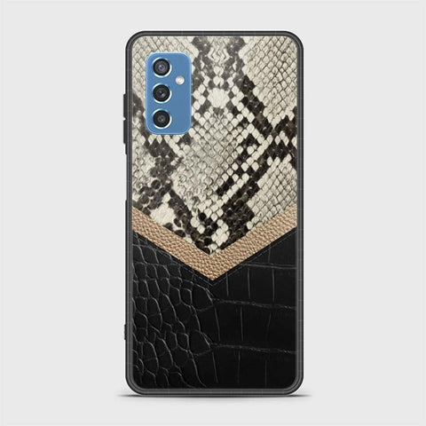 Samsung Galaxy M52 5G Cover- Printed Skins Series - HQ Ultra Shine Premium Infinity Glass Soft Silicon Borders Case