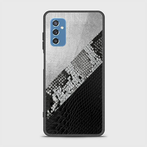 Samsung Galaxy M52 5G Cover- Printed Skins Series - HQ Ultra Shine Premium Infinity Glass Soft Silicon Borders Case