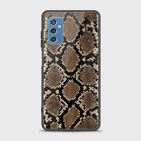 Samsung Galaxy M52 5G Cover- Printed Skins Series - HQ Ultra Shine Premium Infinity Glass Soft Silicon Borders Case