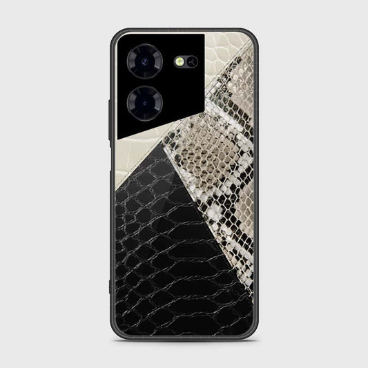 Tecno Pova 5 Pro Cover- Printed Skins Series - HQ Ultra Shine Premium Infinity Glass Soft Silicon Borders Case