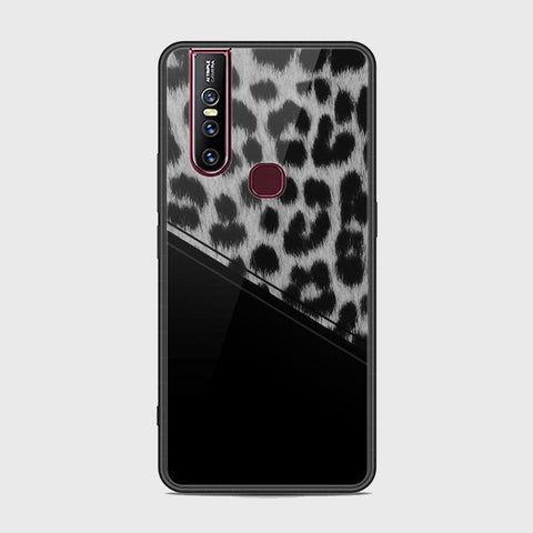 Vivo V15 Cover - Printed Skins Series - HQ Ultra Shine Premium Infinity Glass Soft Silicon Borders Case