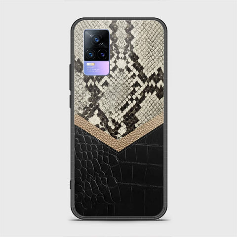 Vivo Y73 Cover - Printed Skins Series - HQ Ultra Shine Premium Infinity Glass Soft Silicon Borders Case