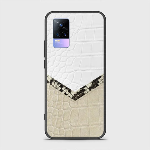 Vivo V21e Cover - Printed Skins Series - HQ Ultra Shine Premium Infinity Glass Soft Silicon Borders Case