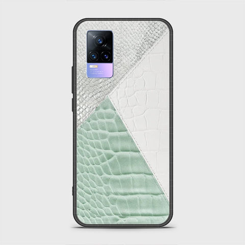 Vivo Y73 Cover - Printed Skins Series - HQ Ultra Shine Premium Infinity Glass Soft Silicon Borders Case