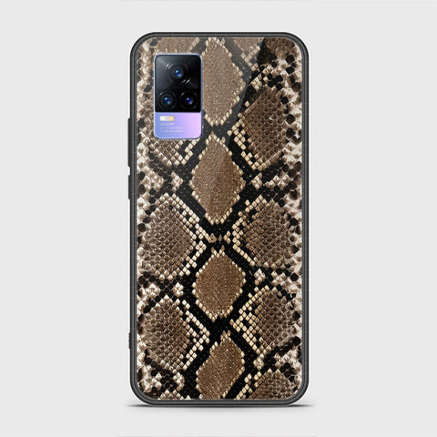 Vivo V21e Cover - Printed Skins Series - HQ Ultra Shine Premium Infinity Glass Soft Silicon Borders Case