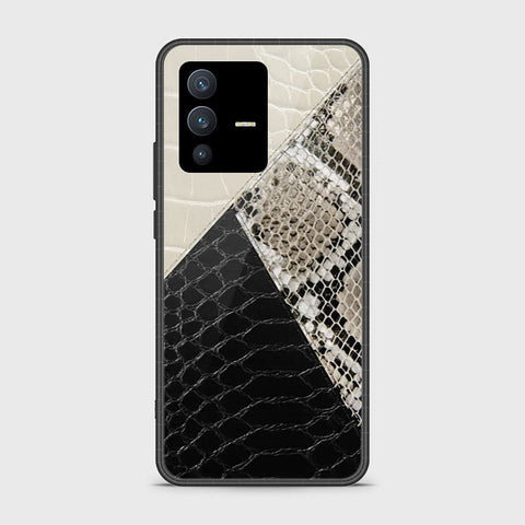 Vivo S12 Cover - Printed Skins Series - HQ Ultra Shine Premium Infinity Glass Soft Silicon Borders Case