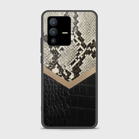 Vivo S12 Cover - Printed Skins Series - HQ Ultra Shine Premium Infinity Glass Soft Silicon Borders Case