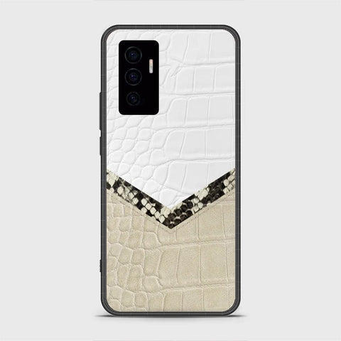 Vivo V23e Cover- Printed Skins Series - HQ Ultra Shine Premium Infinity Glass Soft Silicon Borders Case