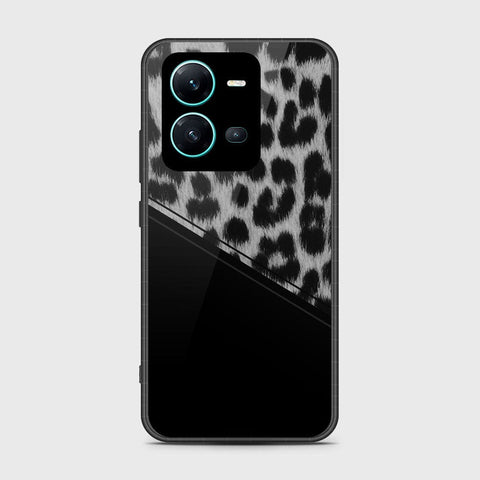 Vivo V25e Cover- Printed Skins Series - HQ Ultra Shine Premium Infinity Glass Soft Silicon Borders Case