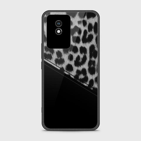 Vivo Y02A Cover- Printed Skins Series - HQ Ultra Shine Premium Infinity Glass Soft Silicon Borders Case