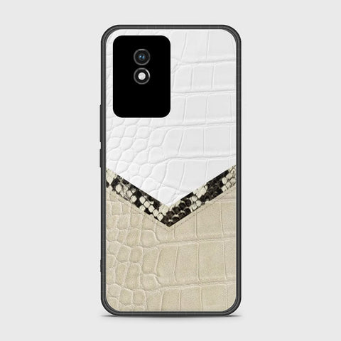 Vivo Y02t Cover- Printed Skins Series - HQ Ultra Shine Premium Infinity Glass Soft Silicon Borders Case