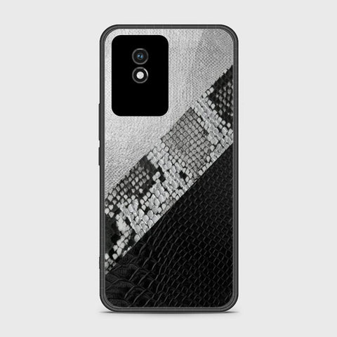 Vivo Y02A Cover- Printed Skins Series - HQ Ultra Shine Premium Infinity Glass Soft Silicon Borders Case