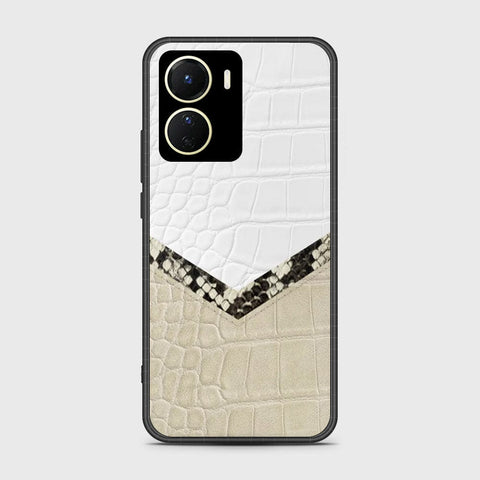 Vivo Y16 Cover- Printed Skins Series - HQ Ultra Shine Premium Infinity Glass Soft Silicon Borders Case