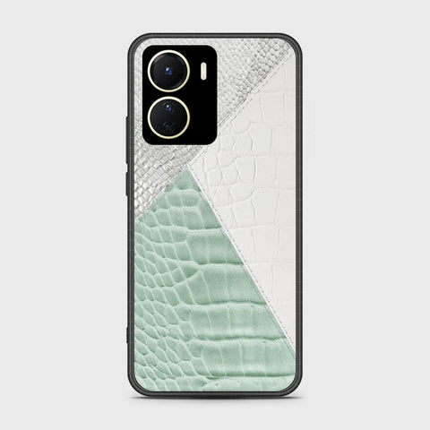 Vivo Y16 Cover- Printed Skins Series - HQ Ultra Shine Premium Infinity Glass Soft Silicon Borders Case