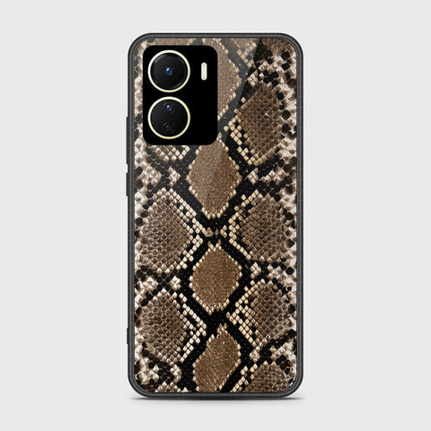 Vivo Y16 Cover- Printed Skins Series - HQ Ultra Shine Premium Infinity Glass Soft Silicon Borders Case