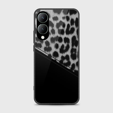 Vivo Y17s Cover- Printed Skins Series - HQ Ultra Shine Premium Infinity Glass Soft Silicon Borders Case