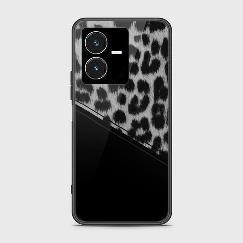 Vivo Y22s Cover- Printed Skins Series - HQ Ultra Shine Premium Infinity Glass Soft Silicon Borders Case