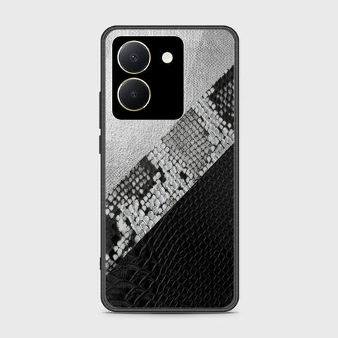 Vivo Y36 4G Cover- Printed Skins Series - HQ Ultra Shine Premium Infinity Glass Soft Silicon Borders Case