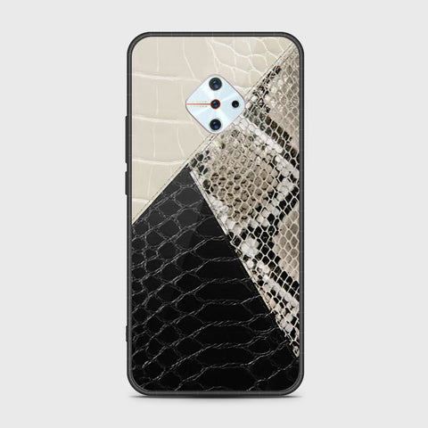 Vivo Y9s Cover- Printed Skins Series - HQ Ultra Shine Premium Infinity Glass Soft Silicon Borders Case