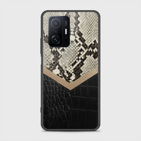 Xiaomi 11T Pro Cover- Printed Skins Series - HQ Ultra Shine Premium Infinity Glass Soft Silicon Borders Case