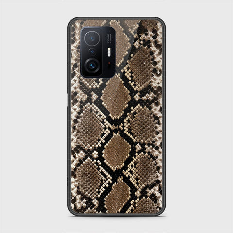 Xiaomi 11T Pro Cover- Printed Skins Series - HQ Ultra Shine Premium Infinity Glass Soft Silicon Borders Case