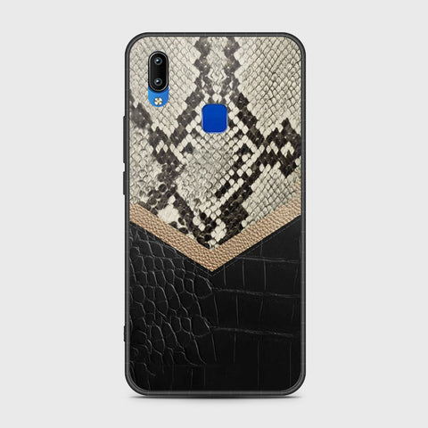 Vivo Y91i Cover- Printed Skins Series - HQ Ultra Shine Premium Infinity Glass Soft Silicon Borders Case