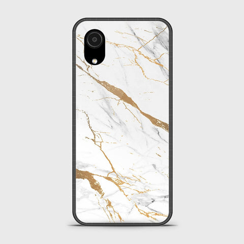 Samsung Galaxy A03 Core Cover - Mystic Marble Series - HQ Ultra Shine Premium Infinity Glass Soft Silicon Borders Case