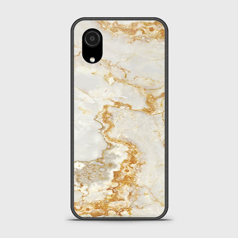 Samsung Galaxy A03 Core Cover - Mystic Marble Series - HQ Ultra Shine Premium Infinity Glass Soft Silicon Borders Case