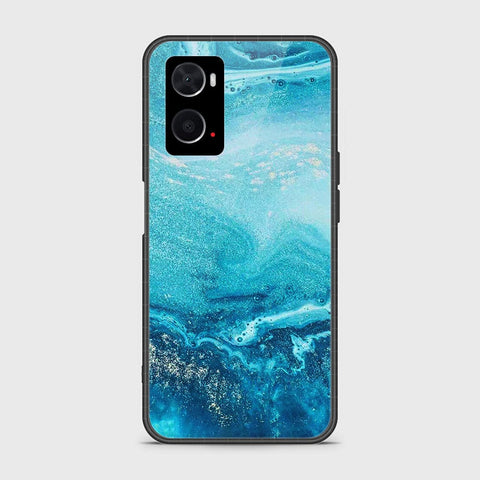 Oppo A36 Cover- Mystic Marble Series - HQ Ultra Shine Premium Infinity Glass Soft Silicon Borders Case