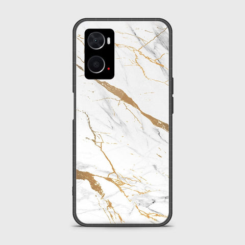 Oppo A36 Cover- Mystic Marble Series - HQ Ultra Shine Premium Infinity Glass Soft Silicon Borders Case