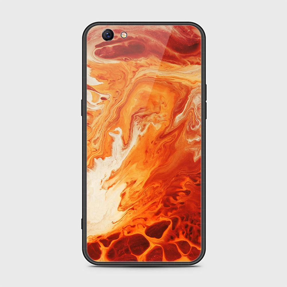 Oppo F3 Plus Cover - Mystic Marble Series - HQ Ultra Shine Premium Infinity Glass Soft Silicon Borders Case