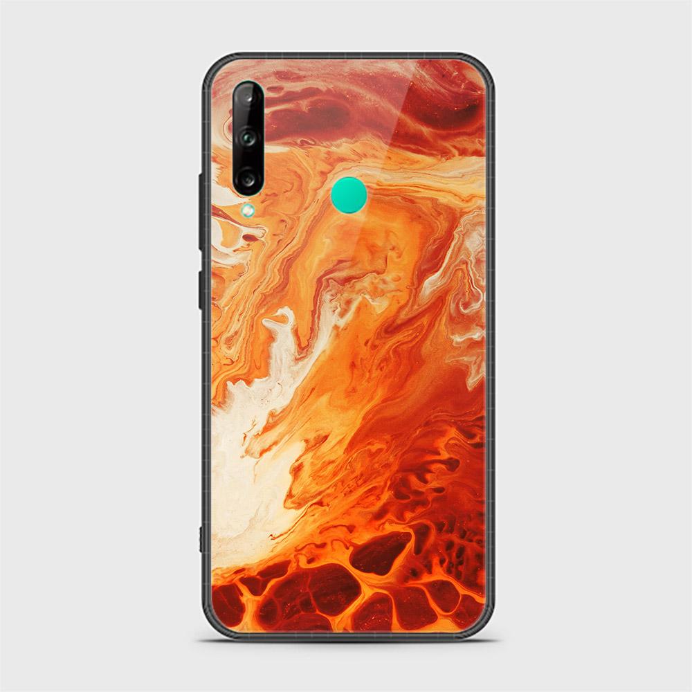 Huawei P40 lite E Cover - Mystic Marble Series - HQ Ultra Shine Premium Infinity Glass Soft Silicon Borders Case