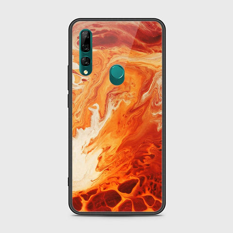 Huawei Y9 Prime 2019 Cover - Mystic Marble Series - HQ Ultra Shine Premium Infinity Glass Soft Silicon Borders Case